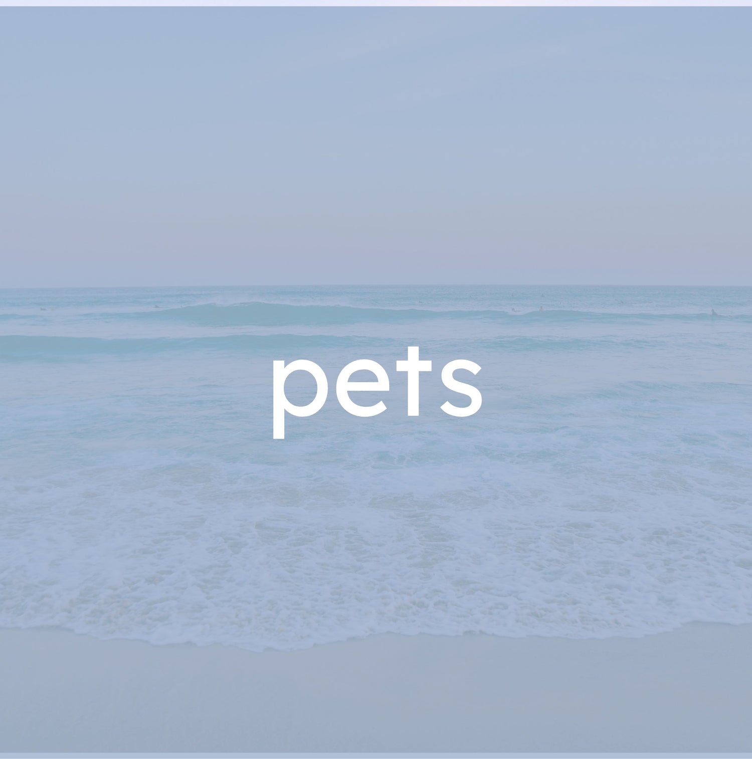 for your pets