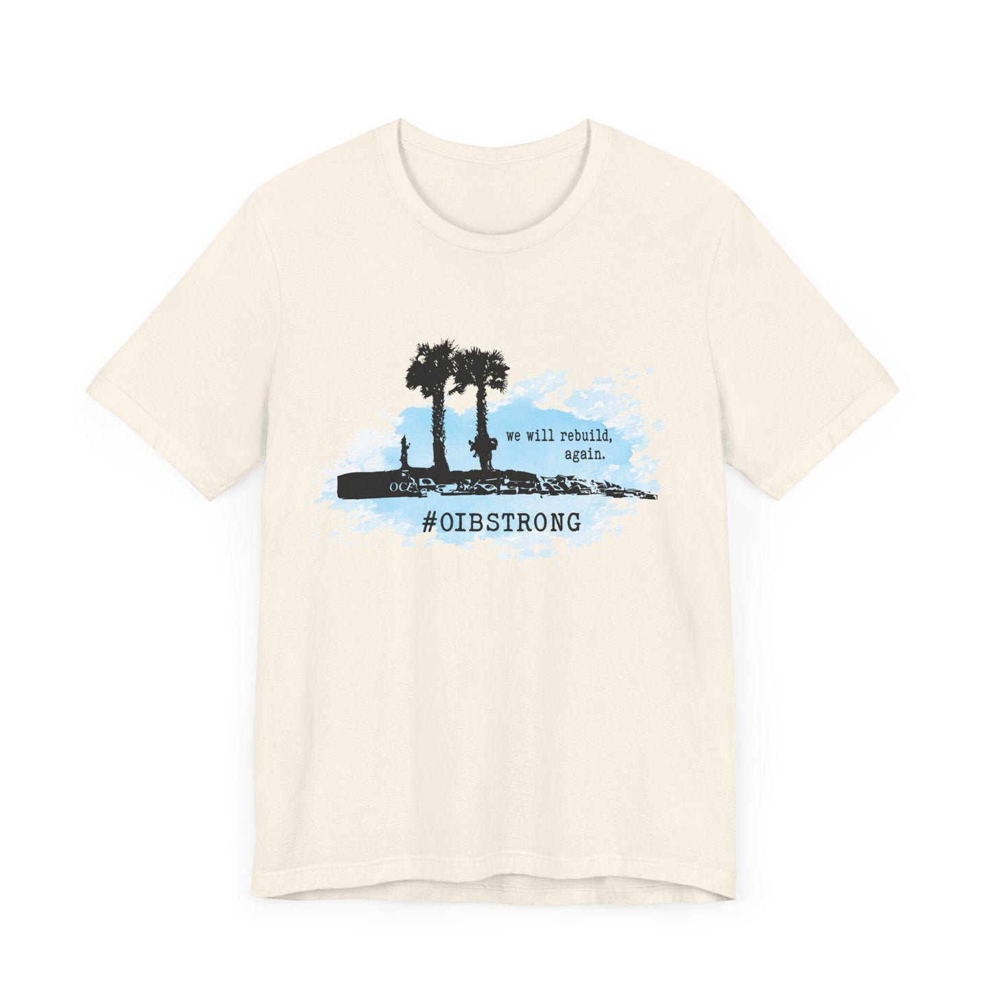 Ocean Isle Beach Roundabout - Commemorative Rebuild Tee - Funny - Poor Ole Roundy - North Carolina