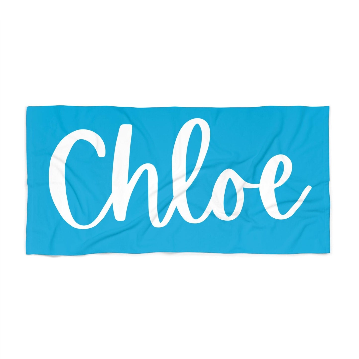Personalized Name Beach Towel - Same Day Mockup Preview - Custom Orders Available!