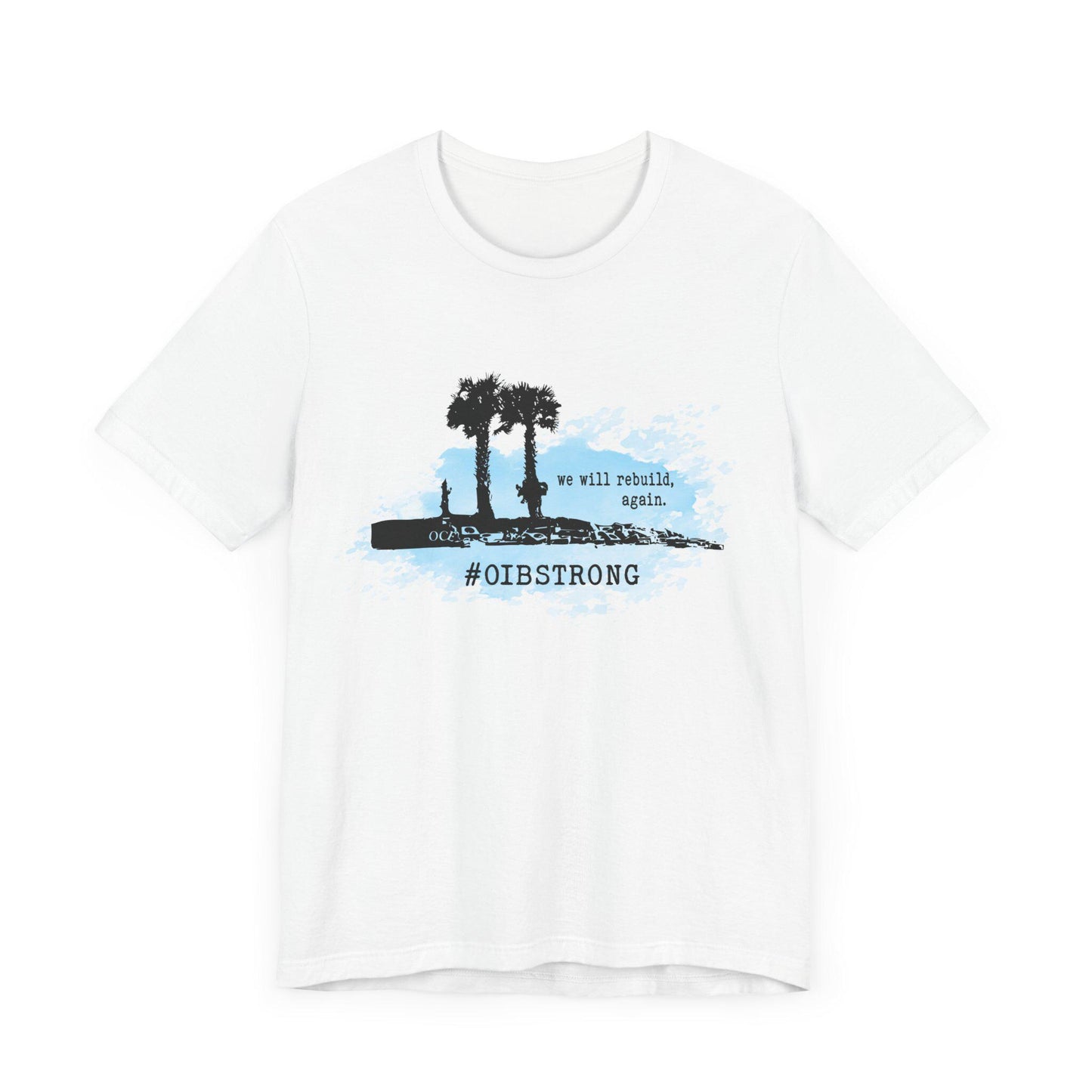 Ocean Isle Beach Roundabout - Commemorative Rebuild Tee - Funny - Poor Ole Roundy - North Carolina